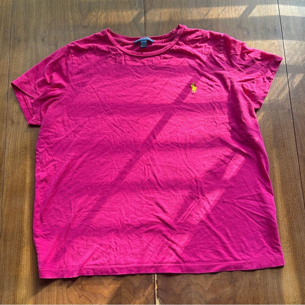 Ralph Lauren Fuchsia Tee